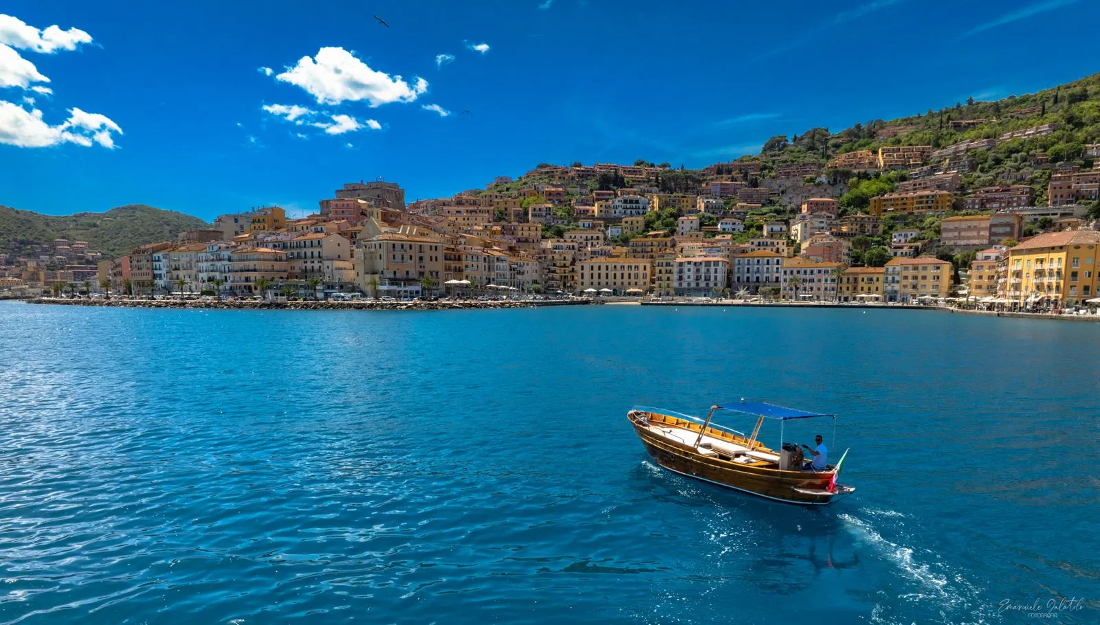 Escursione in gozzo privato di 3 ore da Porto Santo Stefano
