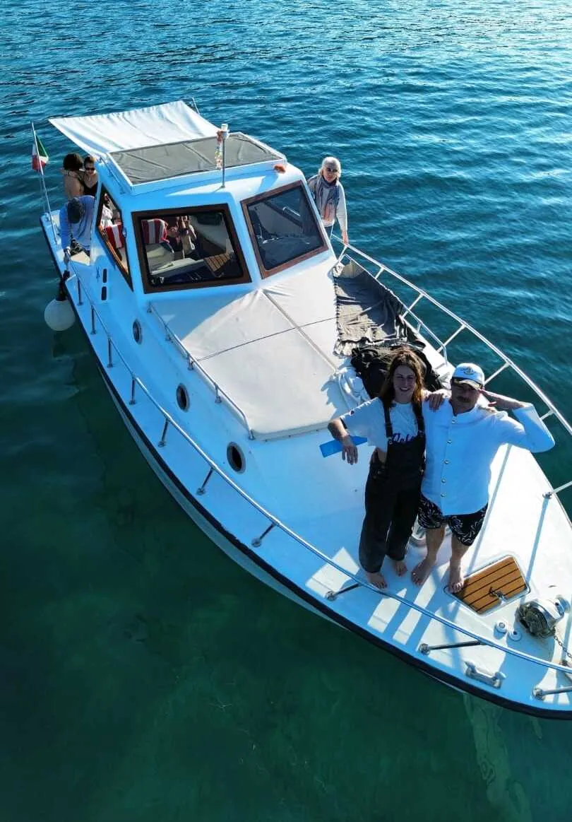 Giro in barca con soste bagno lungo la costa ovest di Cefalù