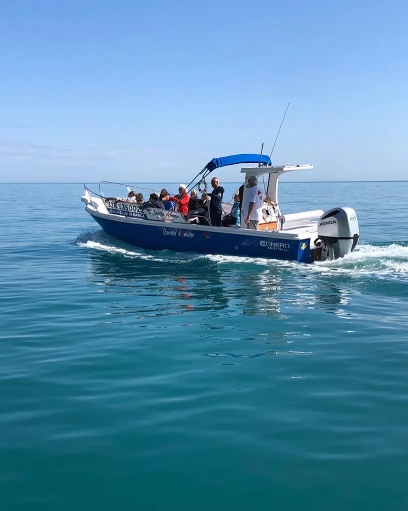 Escursione in barca di 3 ore con soste bagno lungo la Riviera del Conero