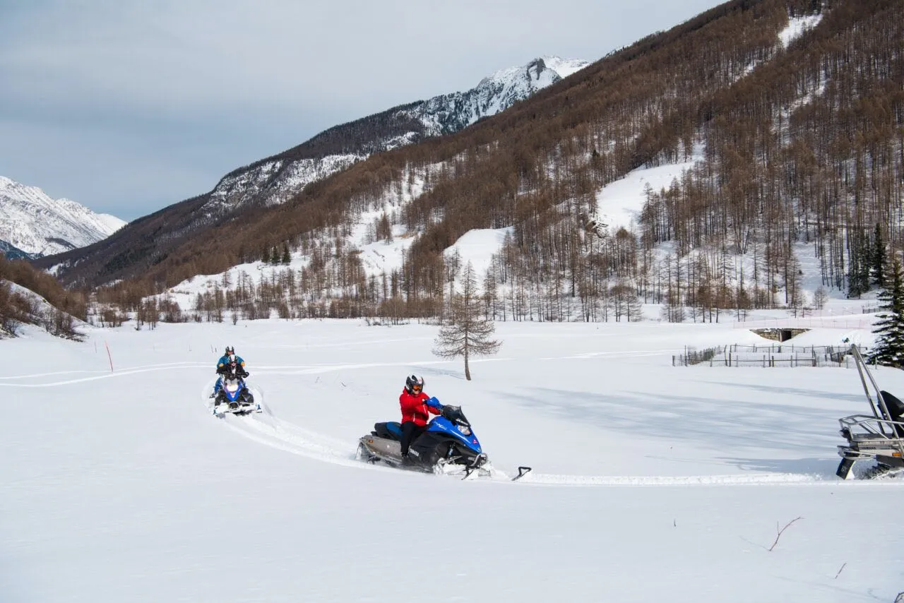 Escursione in Motoslitta nei boschi di Pragelato e Sestriere