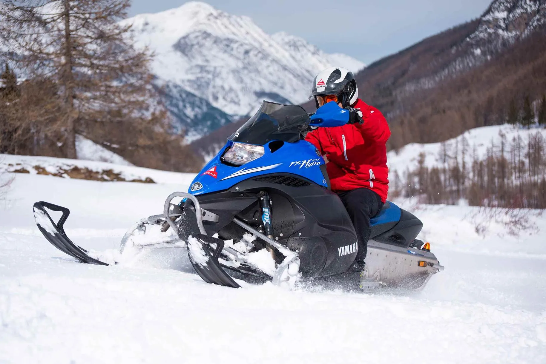 Escursione in Motoslitta nei boschi di Pragelato e Sestriere