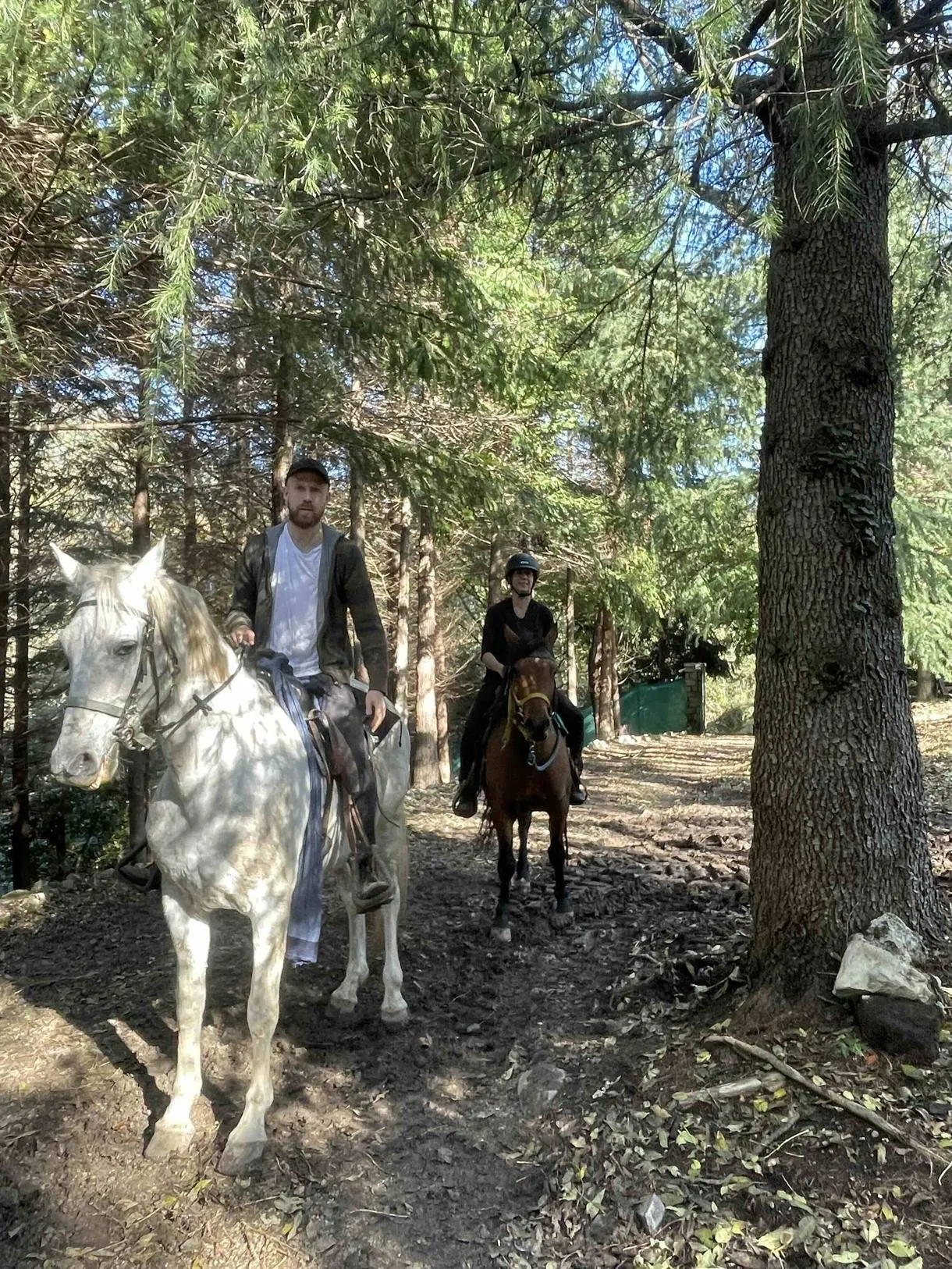 Passeggiata a cavallo fuori Varese con vista sul Lago di Lugano