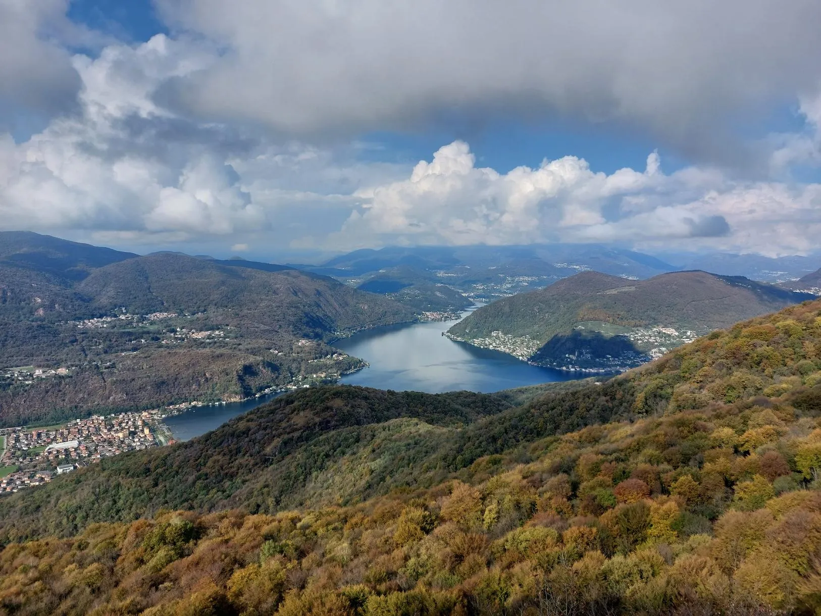 Passeggiata a cavallo fuori Varese con vista sul Lago di Lugano