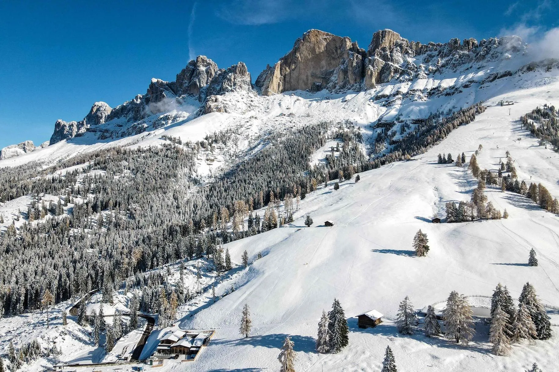 Pranzo in rifugio a Nova Levante sopra Carezza
