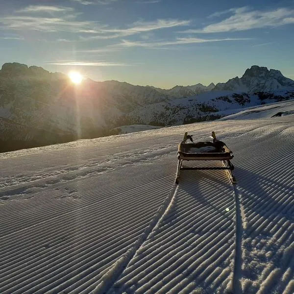 Slittata alle tre cime di lavaredo con pranzo