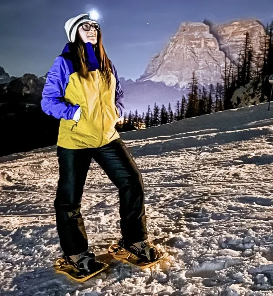 Ciaspolata serale in Val di Zoldo con cena in rifugio