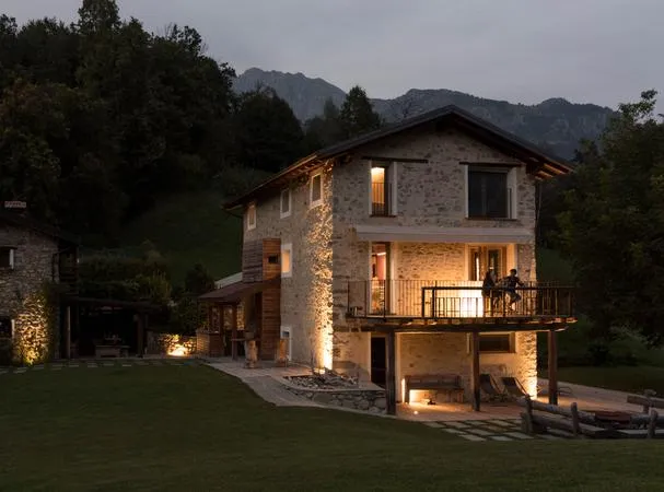 Pernottamento con cena e SPA in un Maso in Valsassina sotto i Piani di Bobbio
