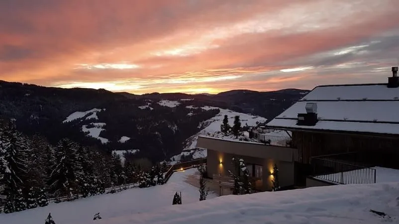 Cena con vista sulla Valle Isarco a Fiè allo Sciliar sotto l'Alpe di Siusi