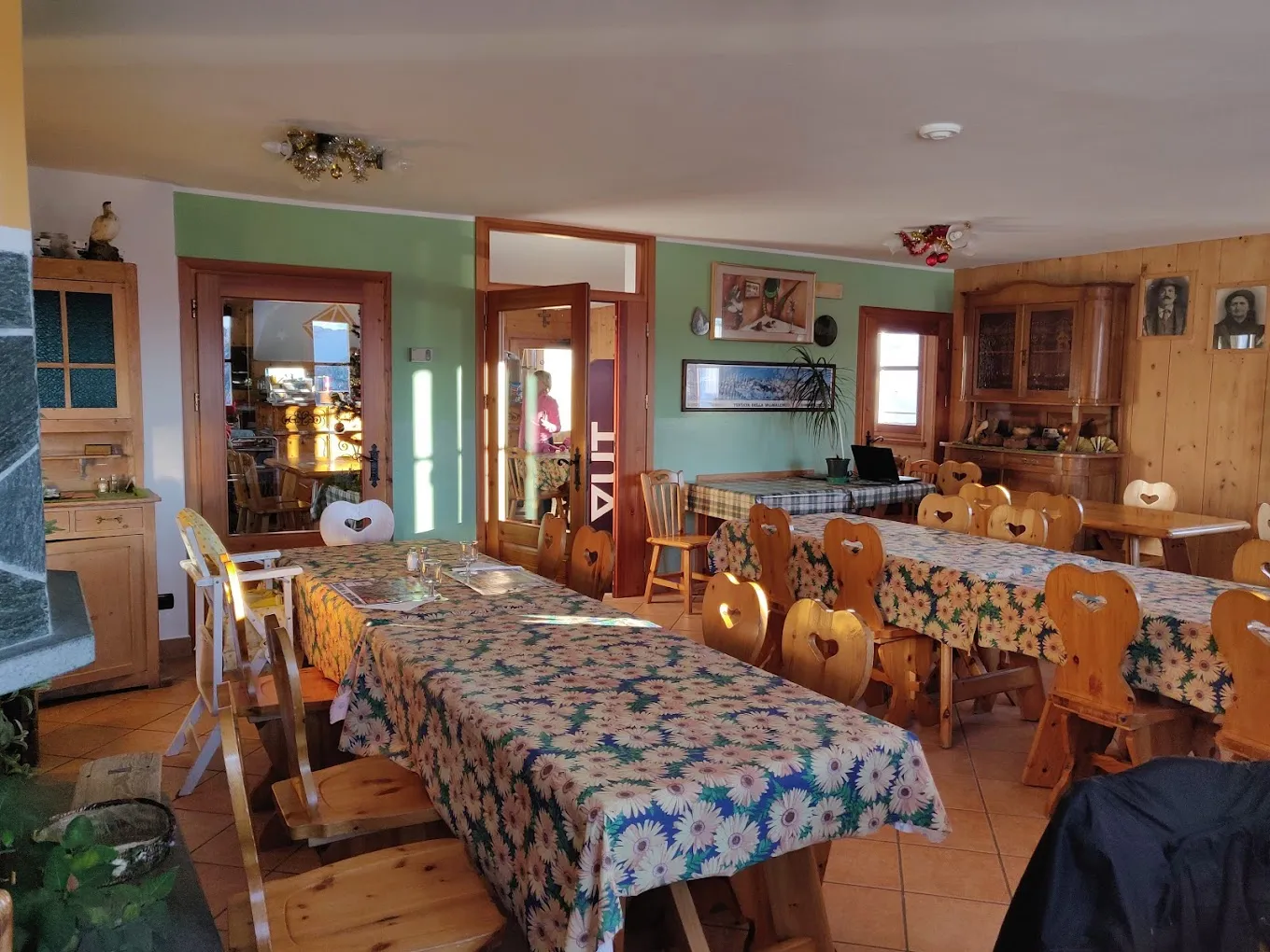 Pranzo in rifugio in Valmalenco sopra Chiesa