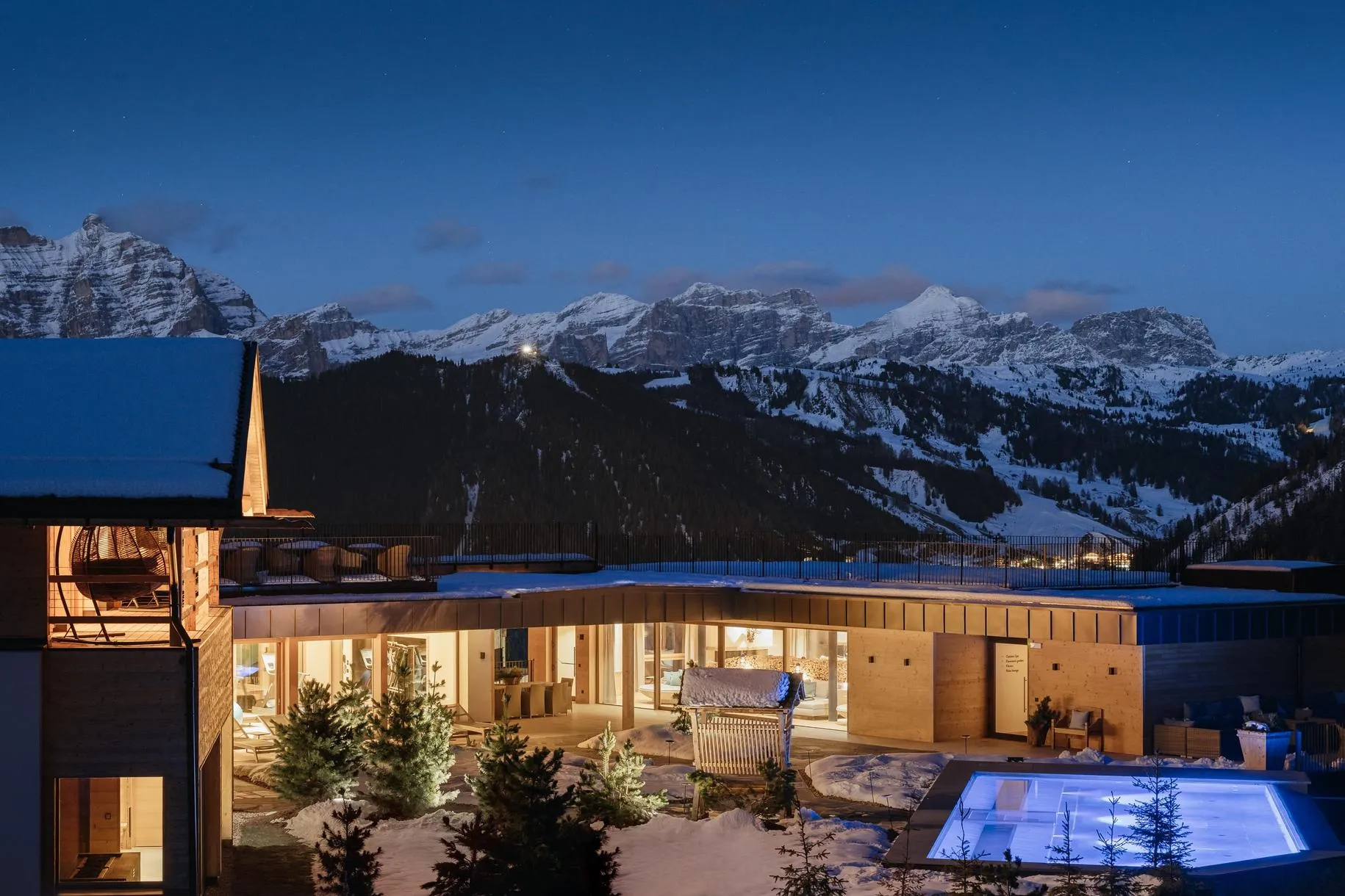 Day Spa a Colfosco in Alta Badia fuori Corvara