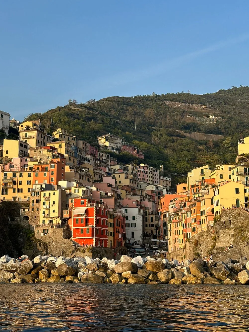 Tour in barca delle Cinque Terre al tramonto da Levanto