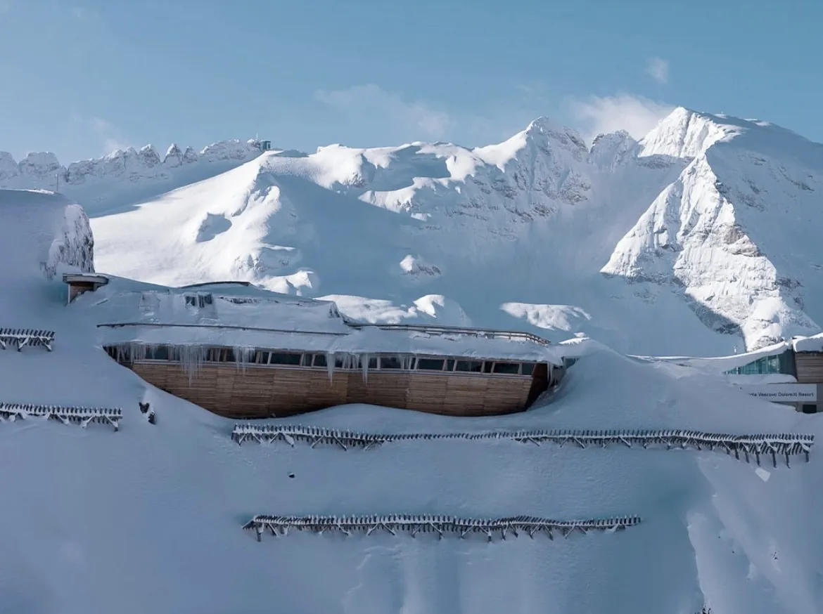Pranzo in quota al Rifugio Luigi Gorza ad Arabba