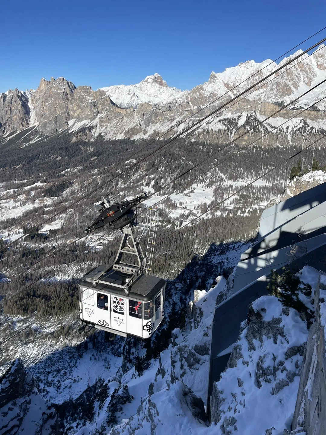 Pranzo al Rifugio Faloria sopra Cortina d'Ampezzo