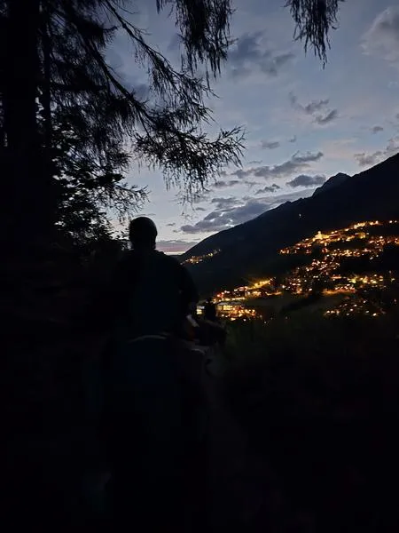 Passeggiata serale al chiaro di Luna