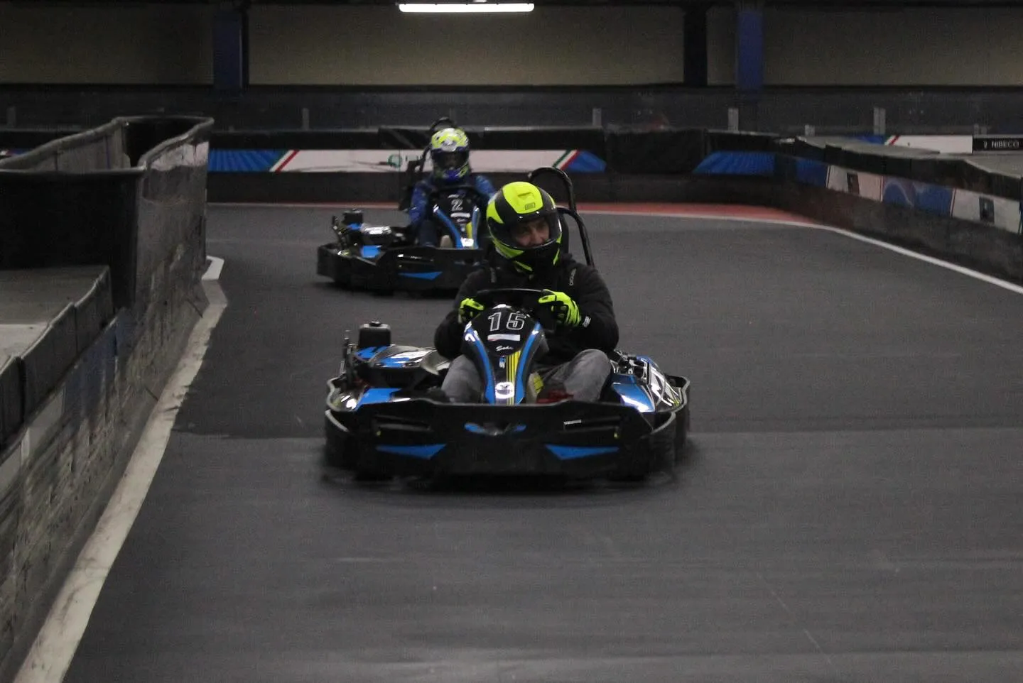 Giro in pista con Go Kart al Lago di Como a Colico