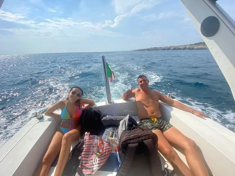 Escursione in barca alle grotte marine di Santa Maria di Leuca