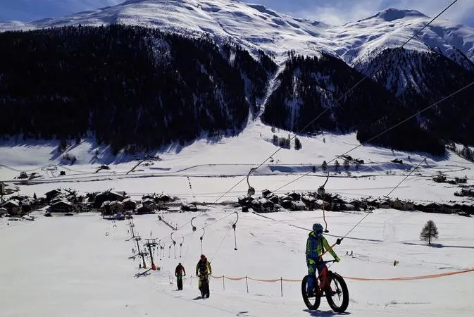 Fat bike tour a Livigno con pranzo in rifugio