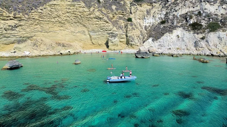 Escursione in barca di 3 ore con soste bagno da Cagliari