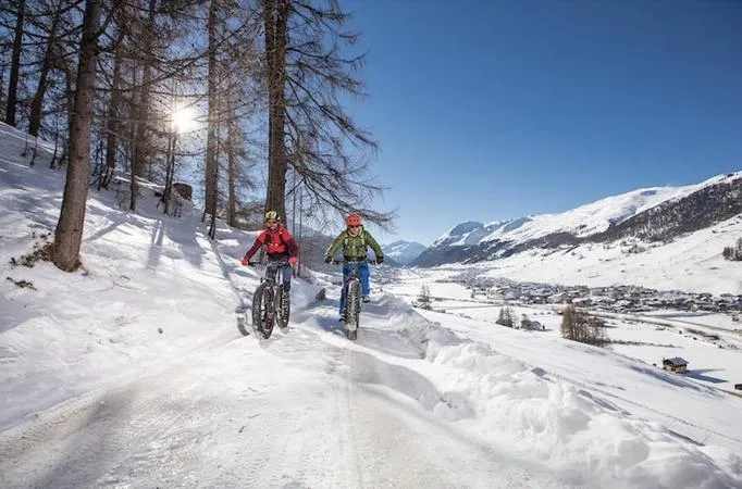 Fat bikes tour auto-guidato con noleggio a Livigno