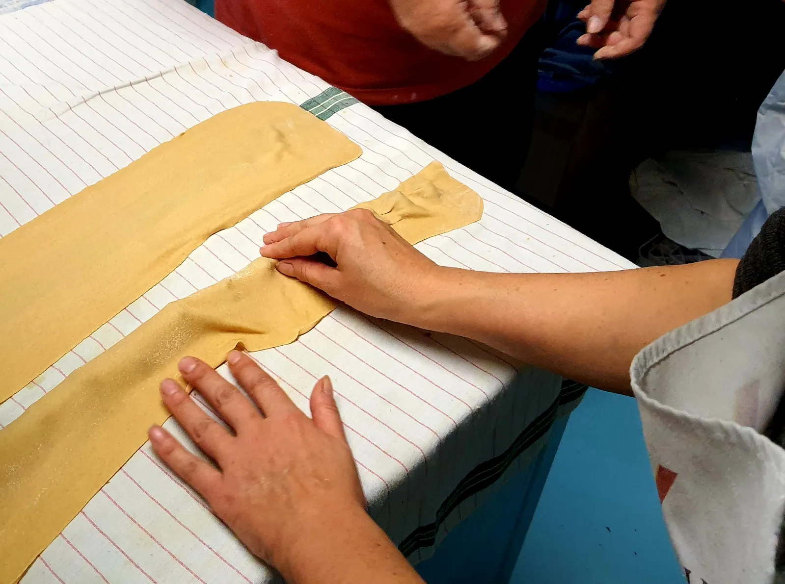 Pranzo in agriturismo con animali fuori Tortona