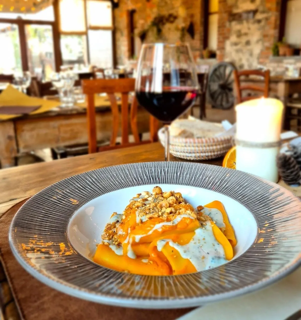 Pranzo all'agriturismo La Fucina fuori Biella