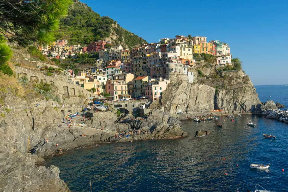 Tour in barca delle Cinque Terre da Manarola in esclusiva