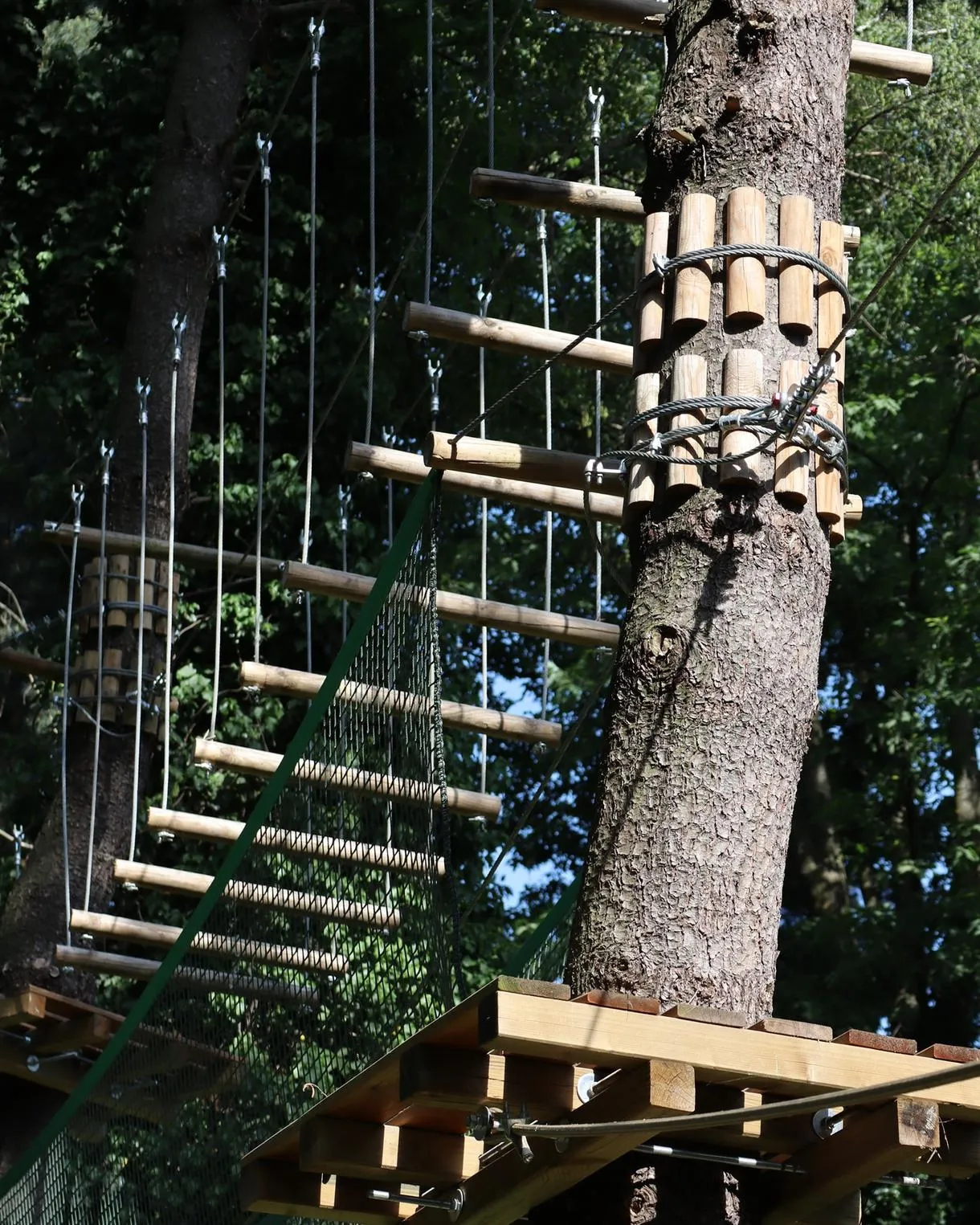 Ingresso al Parco Avventura di Arese fuori Milano