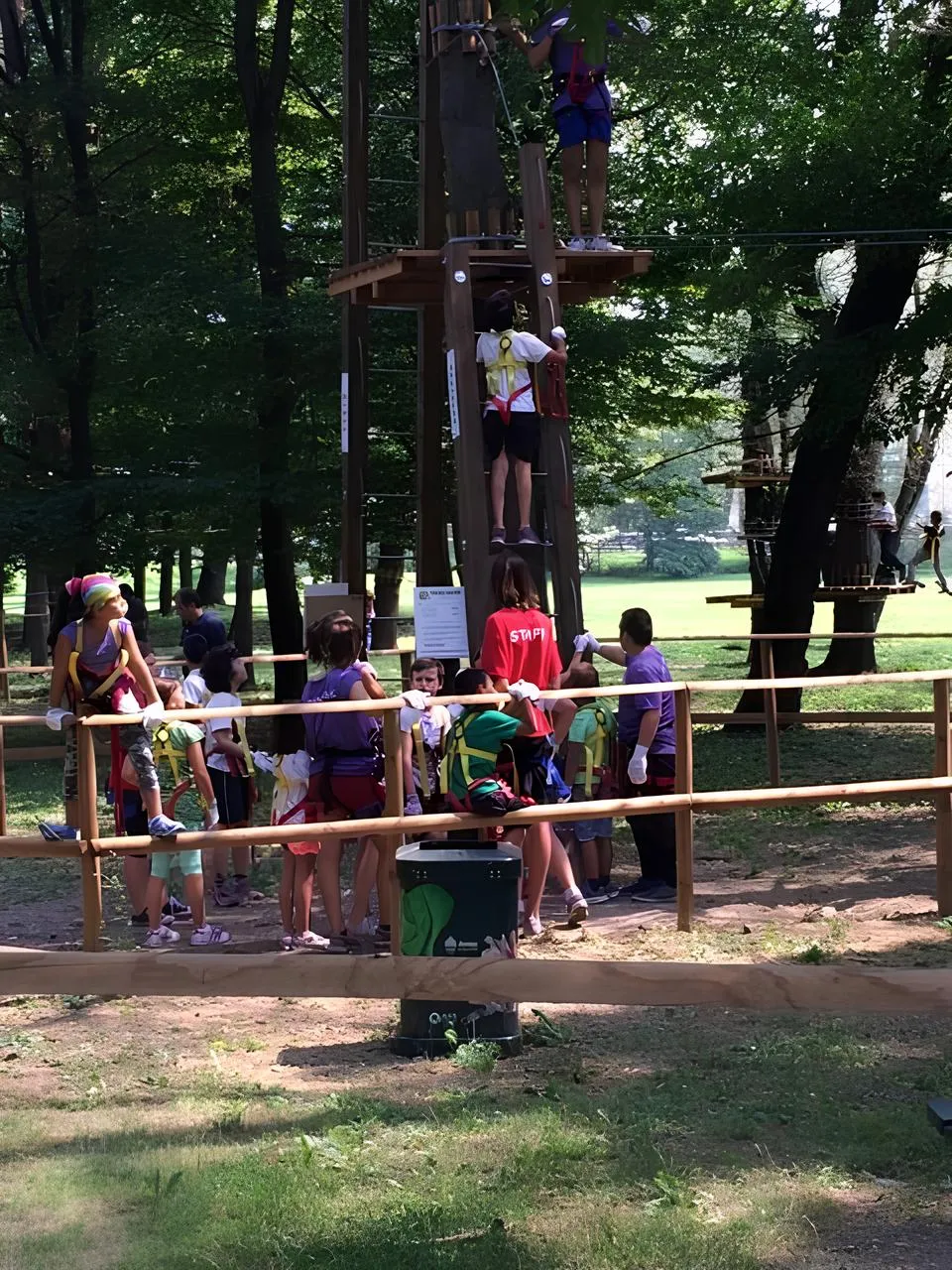 Ingresso al Parco Avventura Urbano di Bologna