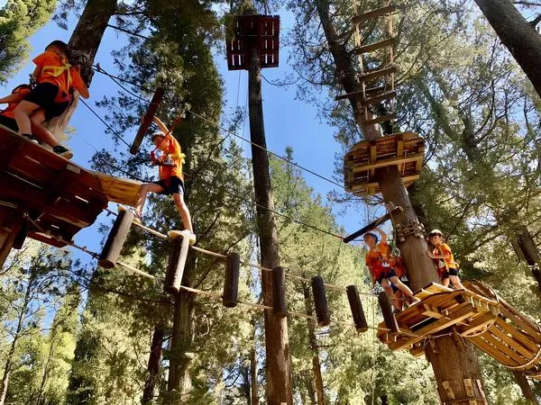 Ingresso al Parco Avventura di Vincigliata fuori Firenze