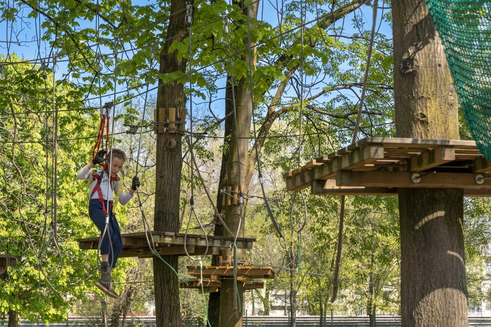 Ingresso al Parco Avventura di Vincigliata fuori Firenze