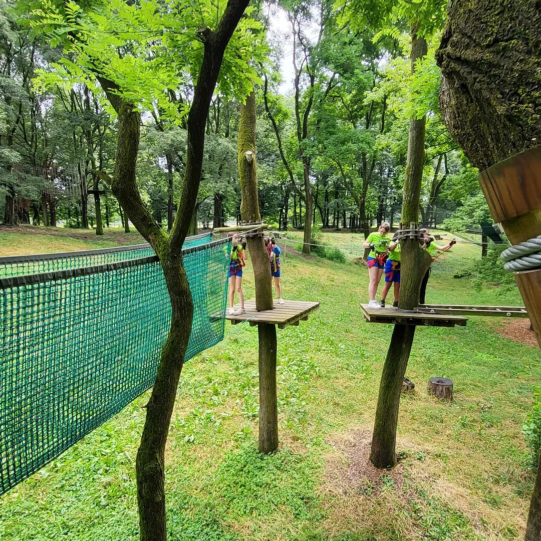 Ingresso al Parco Avventura di Vincigliata fuori Firenze