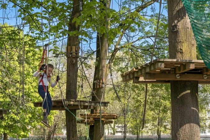 Ingresso al Parco Avventura vicino a Milano