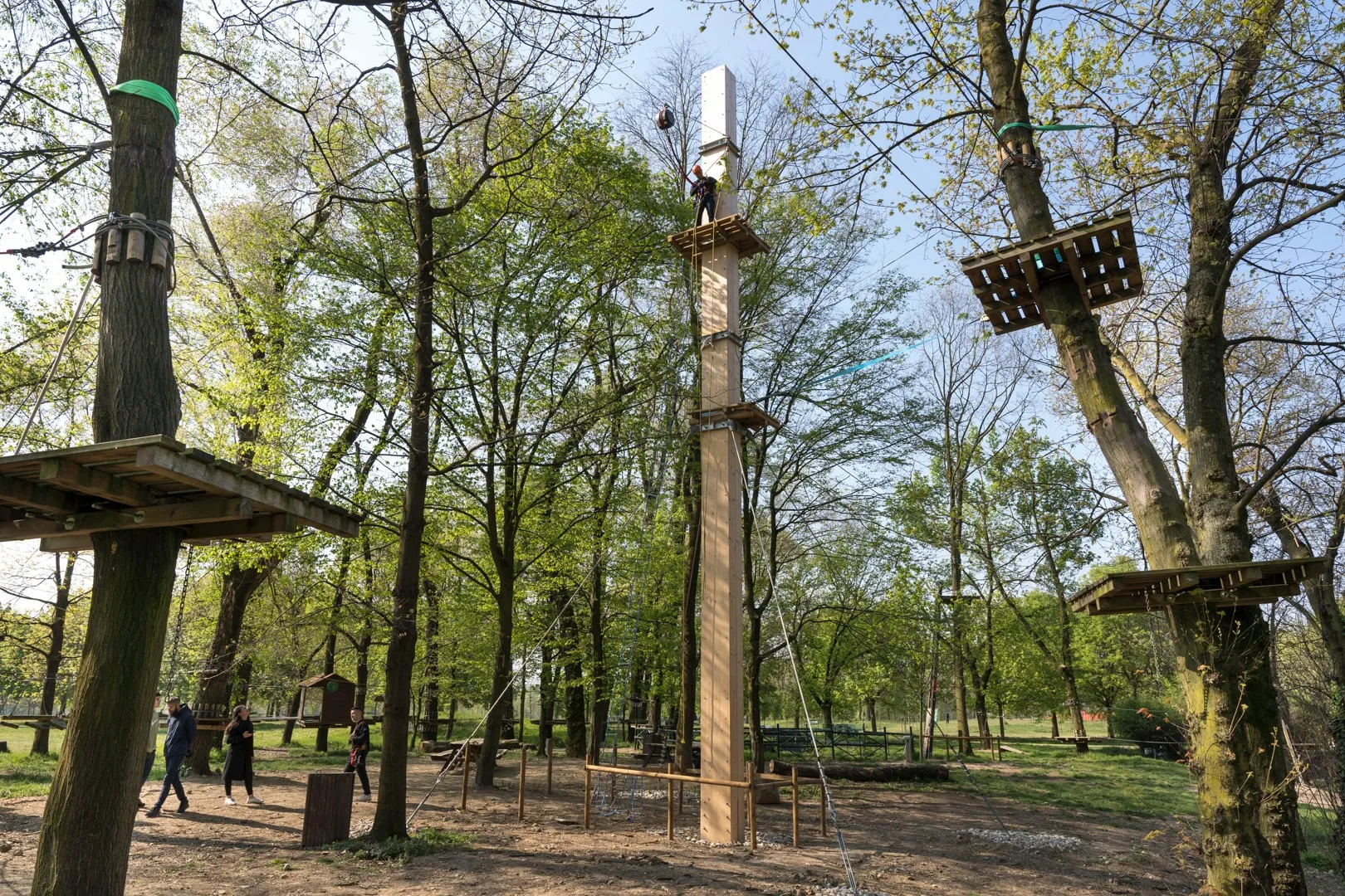 Ingresso al Parco Avventura vicino a Milano