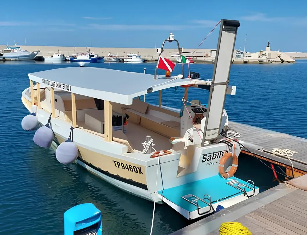 Mezza giornata in barca da San Vito Lo Capo in condivisione con aperitivo