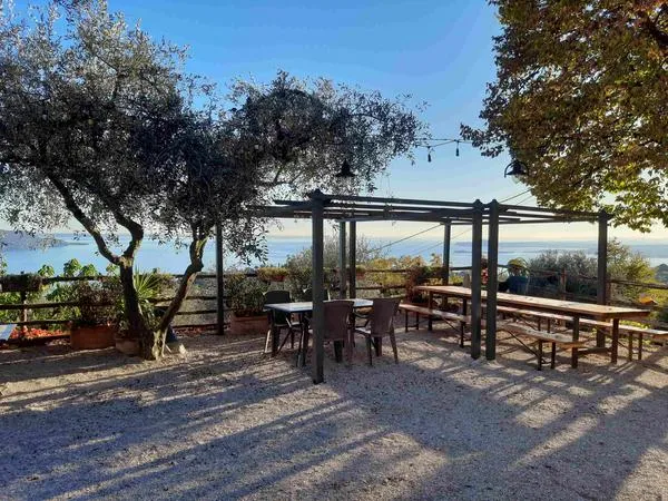 Degustazione in agriturismo sopra il Lago di Garda