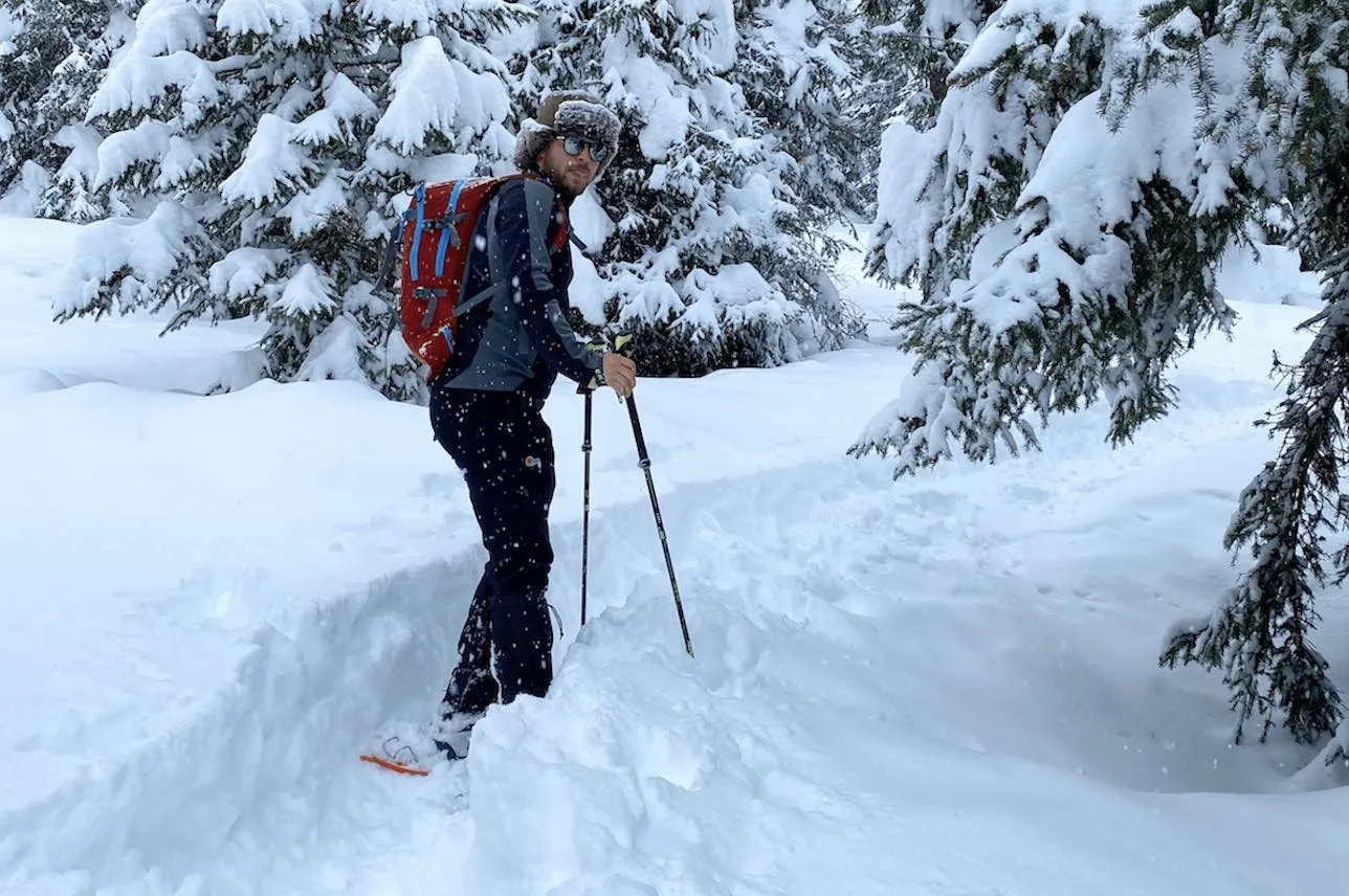 Ciaspolata nei boschi a Madonna di Campiglio