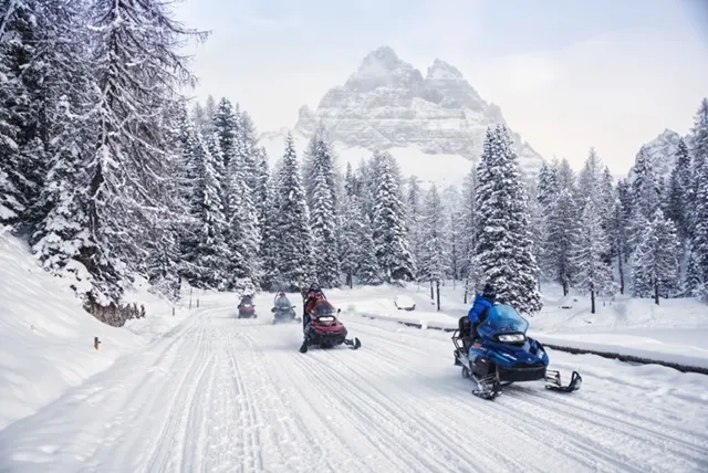 Safari in Motoslitta alle Tre Cime di Lavaredo