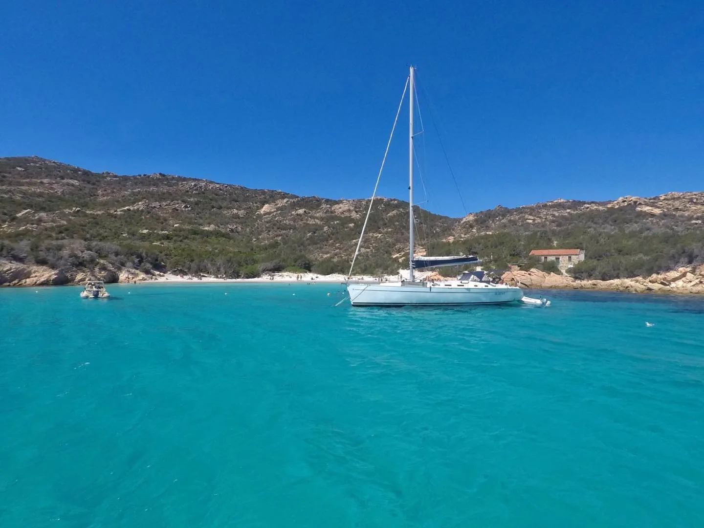 Escursione giornaliera in barca a vela all'Arcipelago di La Maddalena da Palau