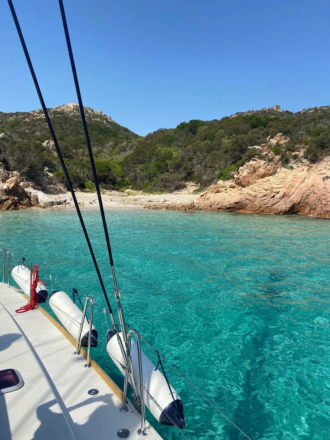 Escursione giornaliera in barca a vela all'Arcipelago di La Maddalena da Palau