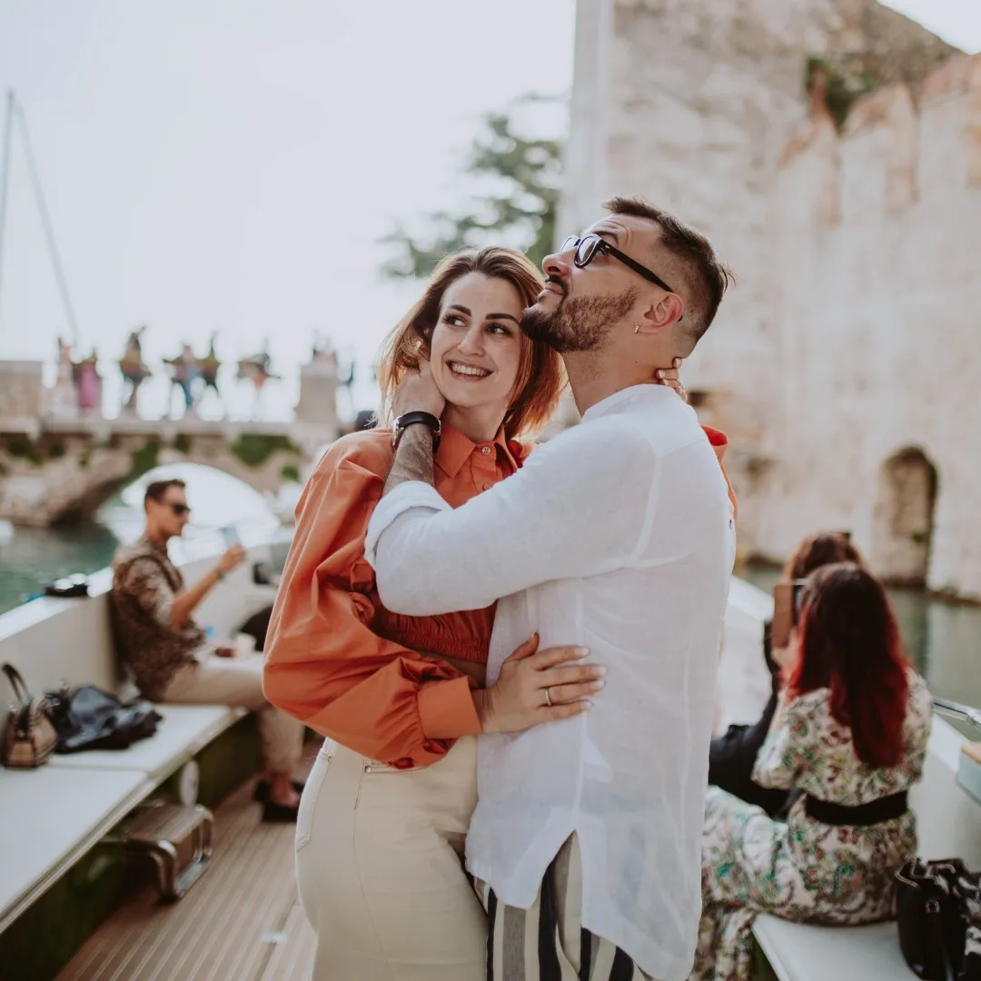 Giro in barca di gruppo sul Lago di Garda da Sirmione
