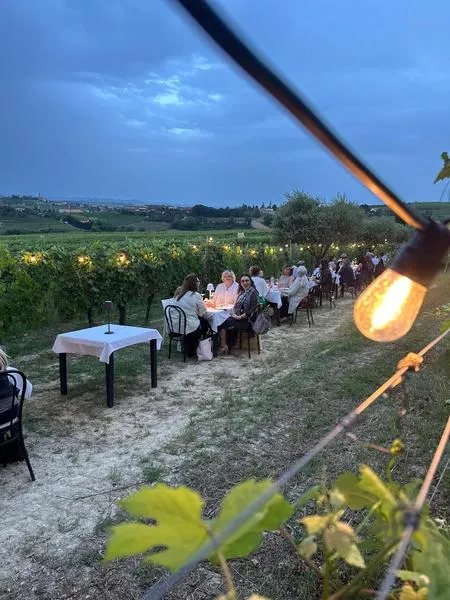 Cena tra Vigneti e Uliveti nel Monferrato