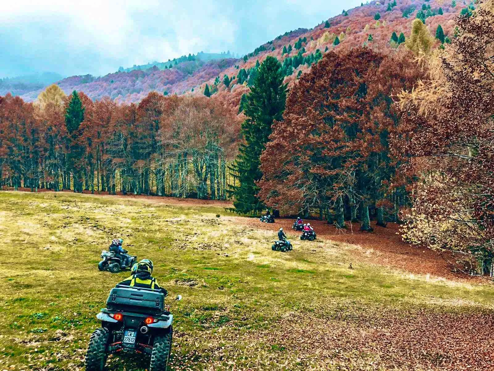 Giro in quad sui Colli Ezzellini in Veneto
