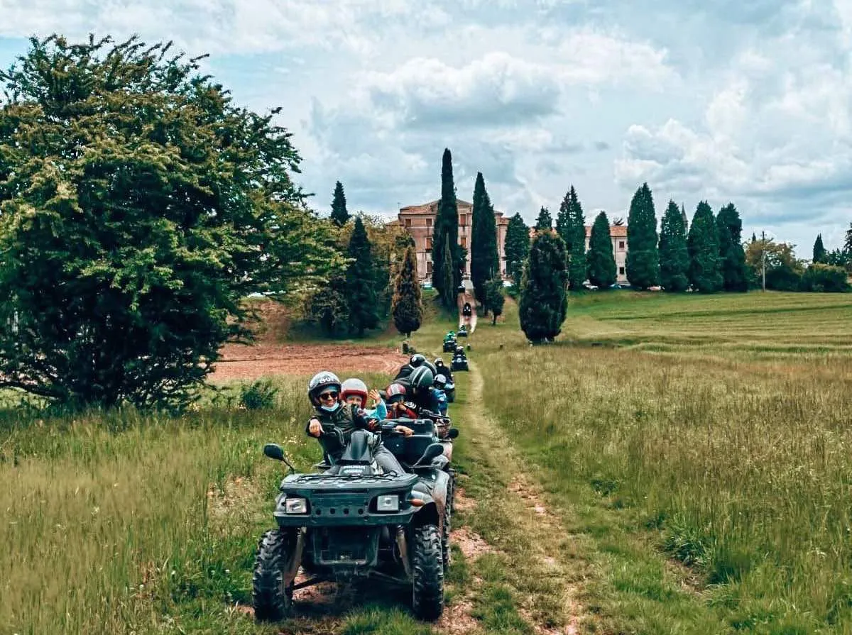 Giro in quad sui Colli Ezzellini in Veneto