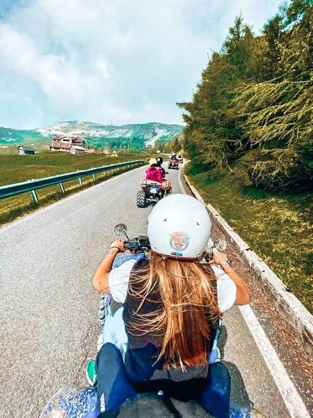 Escursione in quad sul Monte Grappa da Bassano