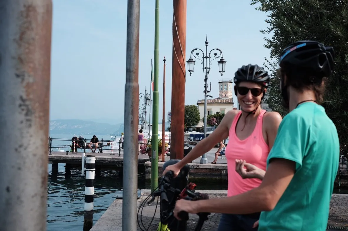 Giro in bici al lago di Garda da Verona con pranzo