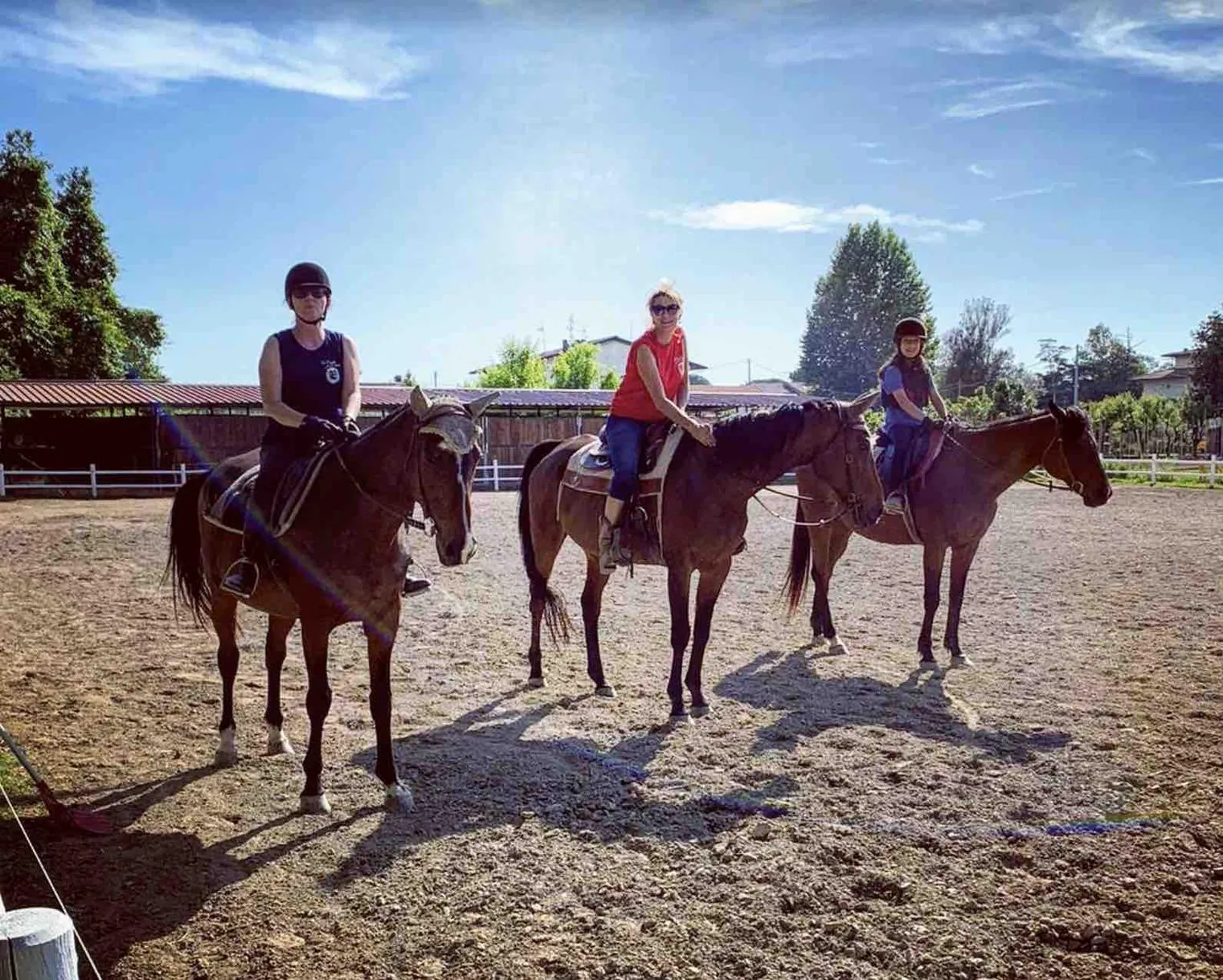 Passeggiata a Cavallo dietro a Forte dei Marmi