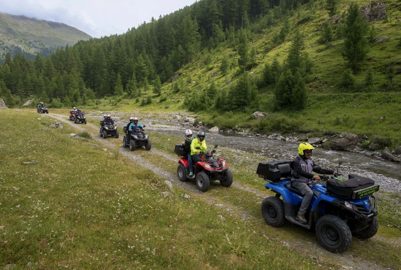 Escursione in quad a Sauze di Cesana