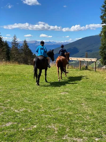 Passeggiata a cavallo a Selva di Val Gardena