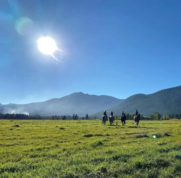 Passeggiata a cavallo a Madesimo