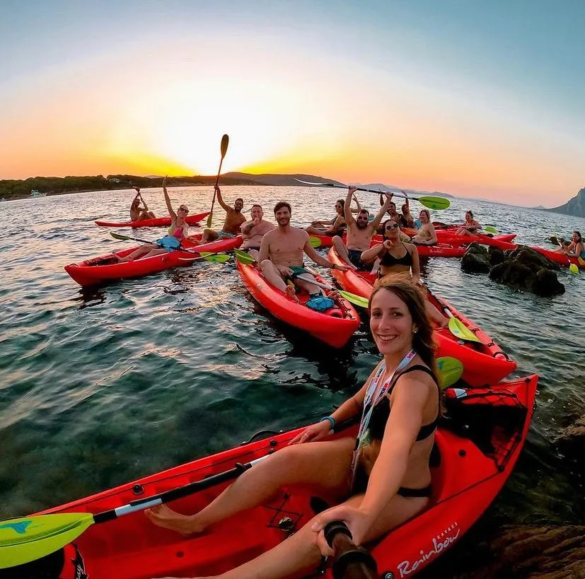 Kayak tour e snorkeling a Capo Coda Cavallo